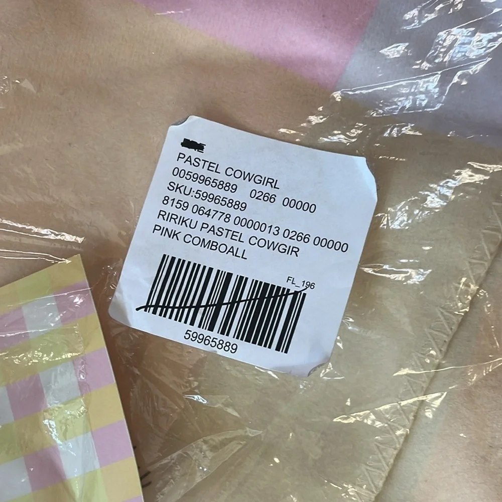 Free People Pastel Cowgirl Blanket NWT $160